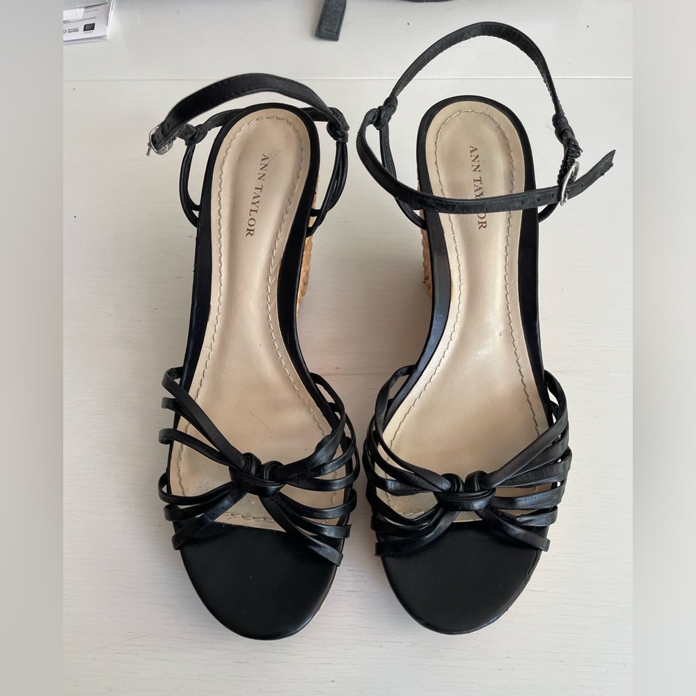 Ann Taylor Strapy Wedge